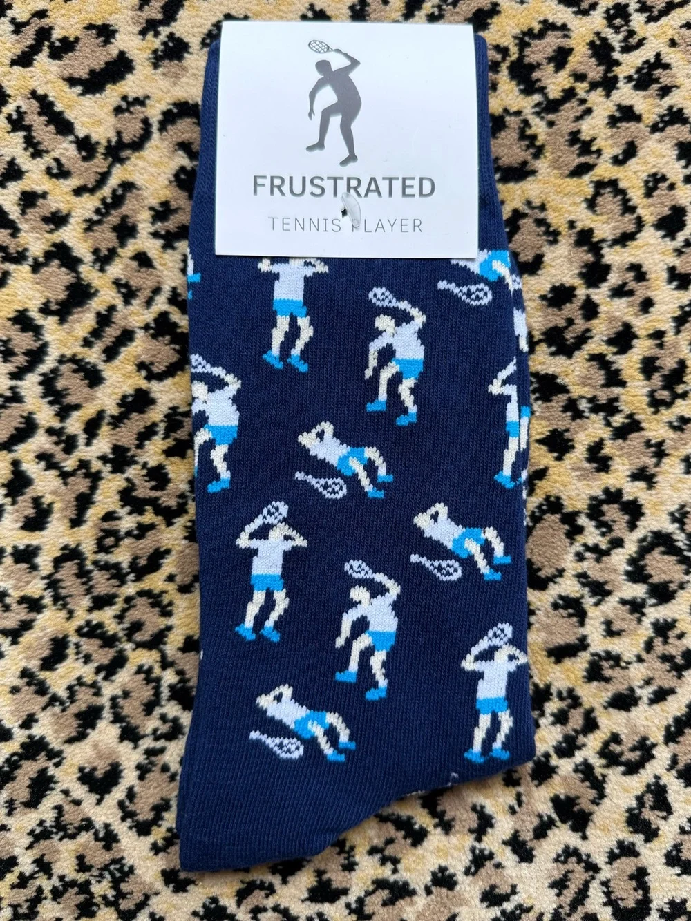 Frustrated tennis player socks (NWT)